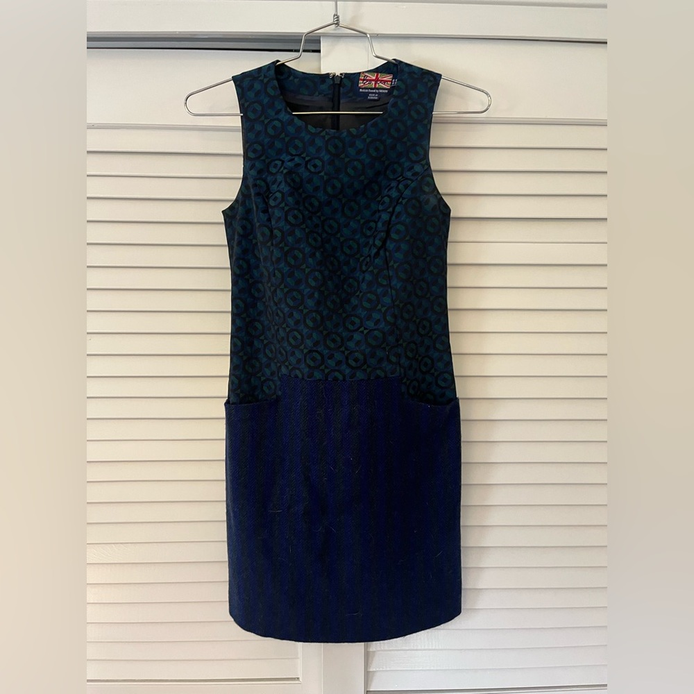 Boden British Tweed Shift Dress